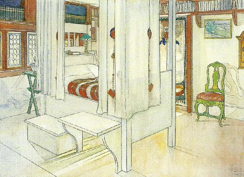 Carl Larsson mitt sovrum